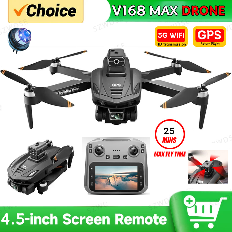 Jjrc Drone X12 - โดรน 2026 V168 MAX GPS ระดับมืออาชีพ