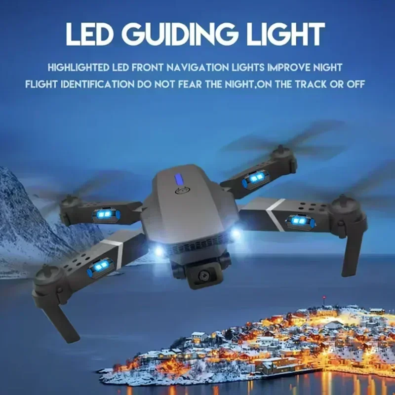 E88 Pro WIFI FPV Droneมุมกว้าง - Drone Ae Rc บทวิจารณ์และราคา