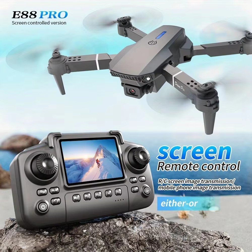 โดรน E88 รุ่นใหม่ปี 2026 กล้อง - Drone E88 Rc Quadcopter บทวิจารณ์และราคา