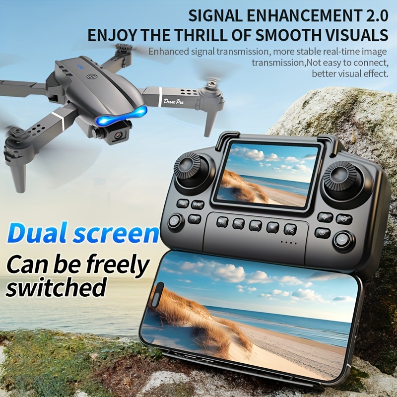 โดรนพับได้รุ่นอัปเกรด E99 PRO  - Drone Ae Rc บทวิจารณ์และราคา